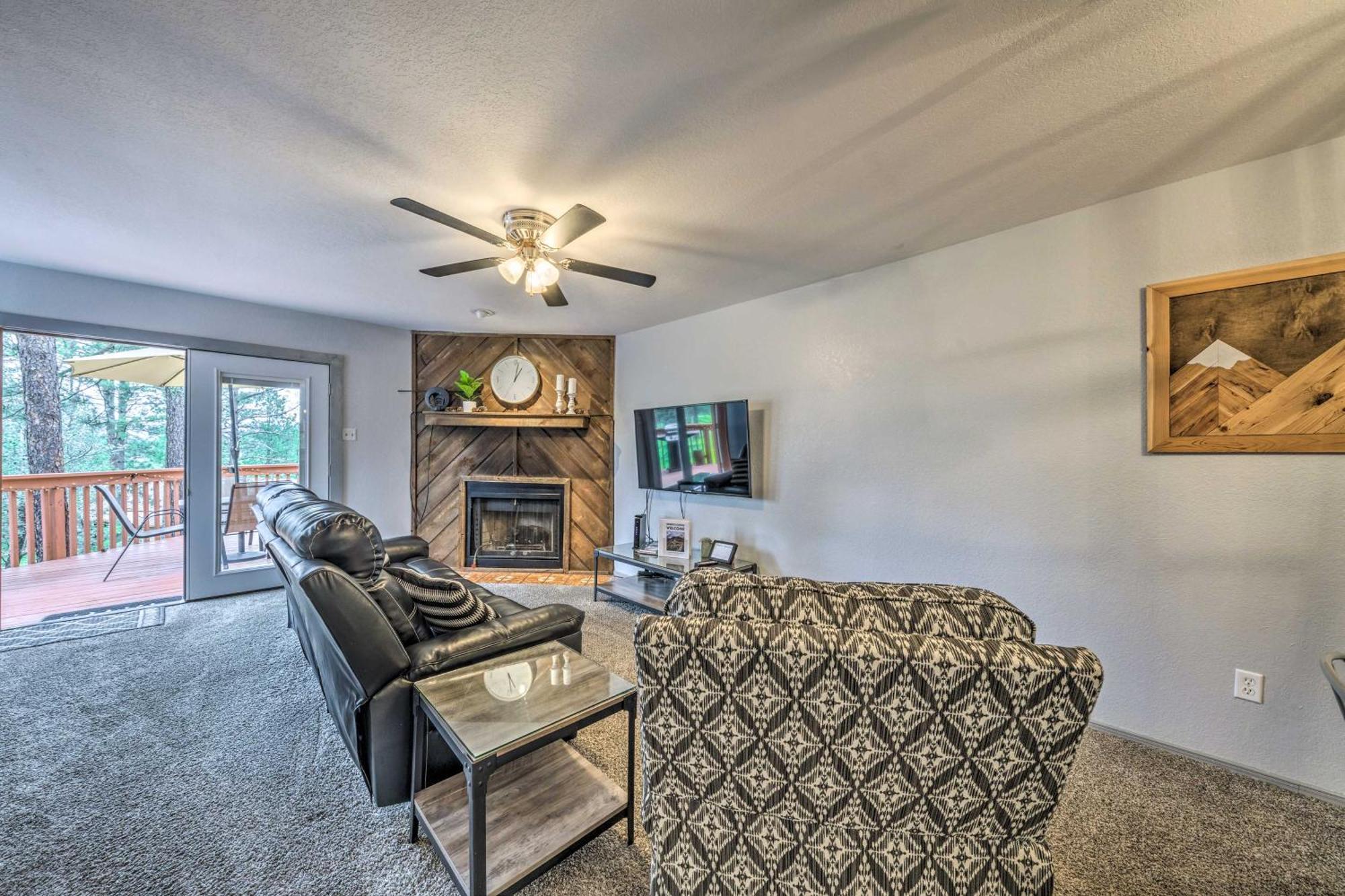 Hike, Golf And Explore Ruidoso Retreat With Deck! Экстерьер фото
